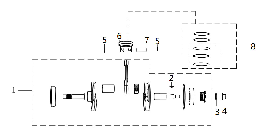 E09 - CRANKSHAFT COMP.