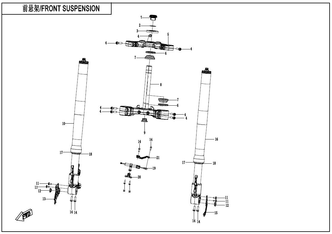F05 - FRONT SUSPENSION