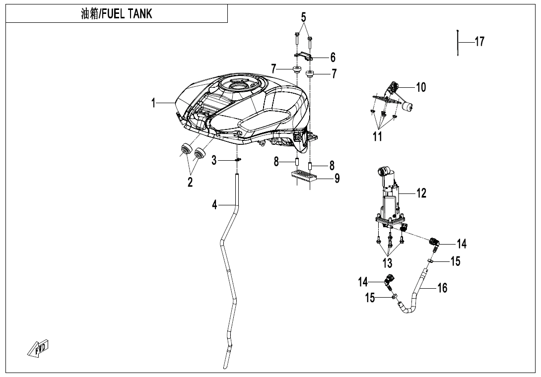 F12 - FUEL TANK
