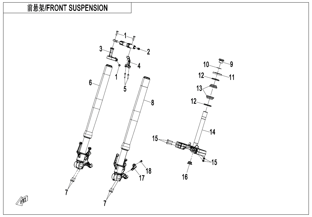 F05 - FRONT SUSPENSION