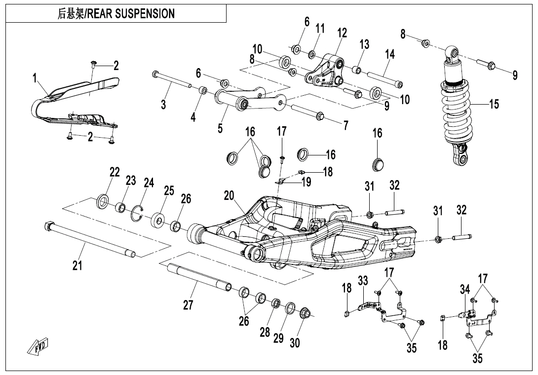 F06 - REAR SUSPENSION