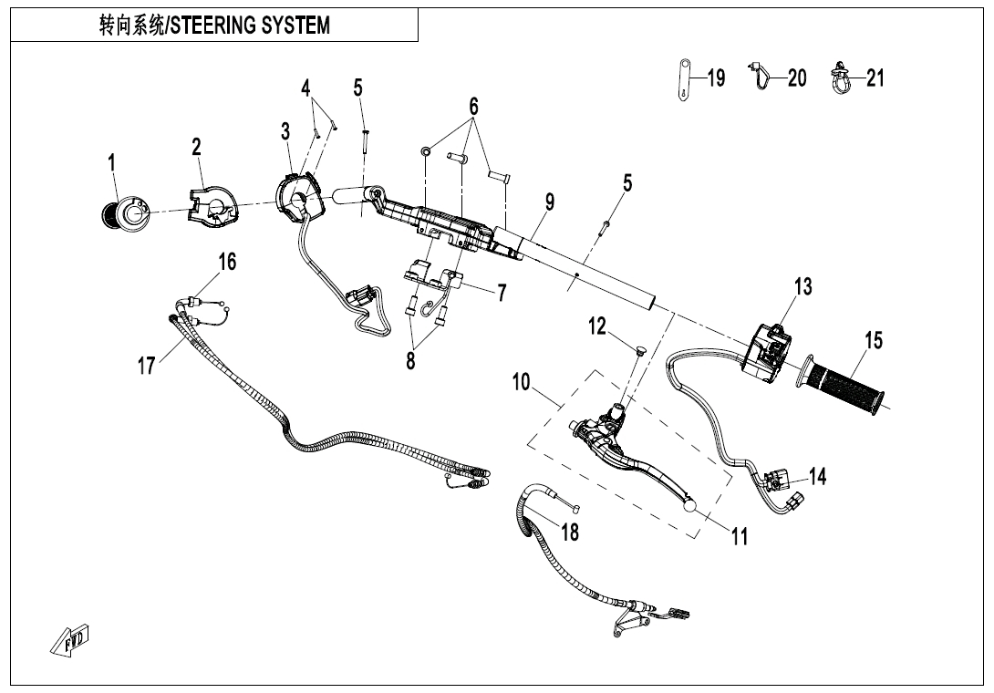 F10 - STEERING SYSTEM