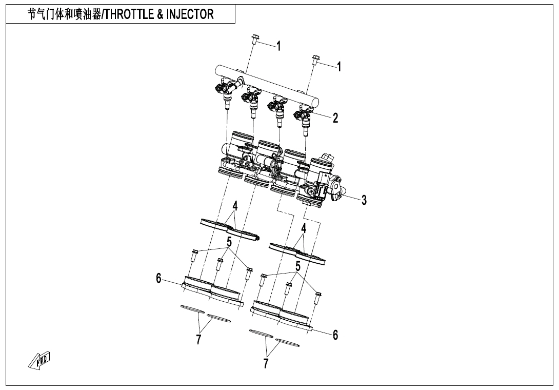 E17 - THROTTLE @^ INJECTOR