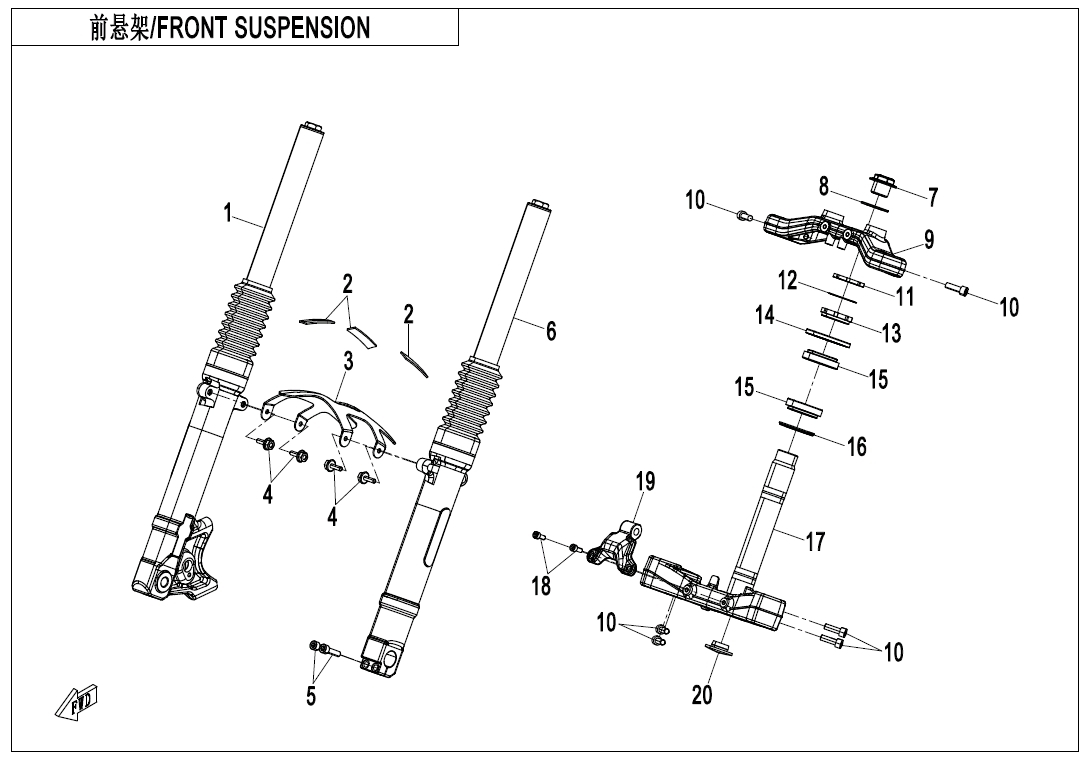 F05 - FRONT SUSPENSION