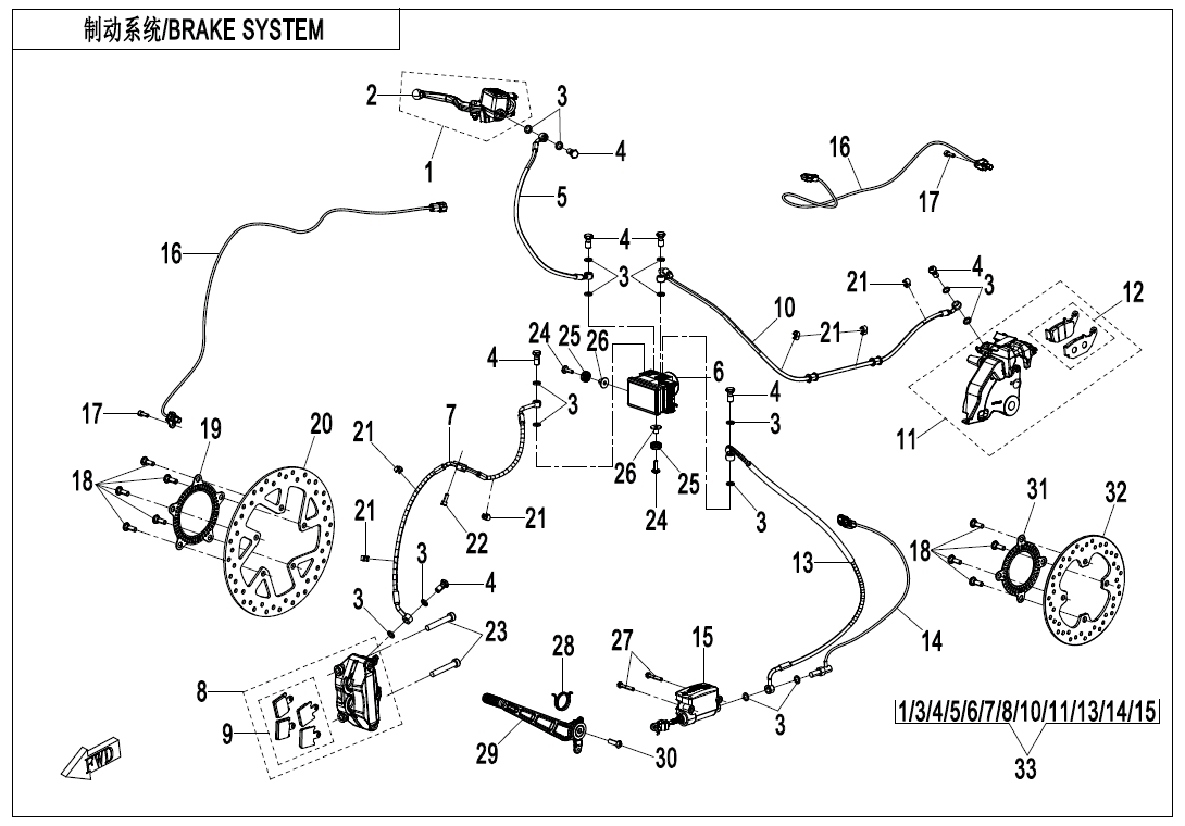 F08 - BRAKE SYSTEM