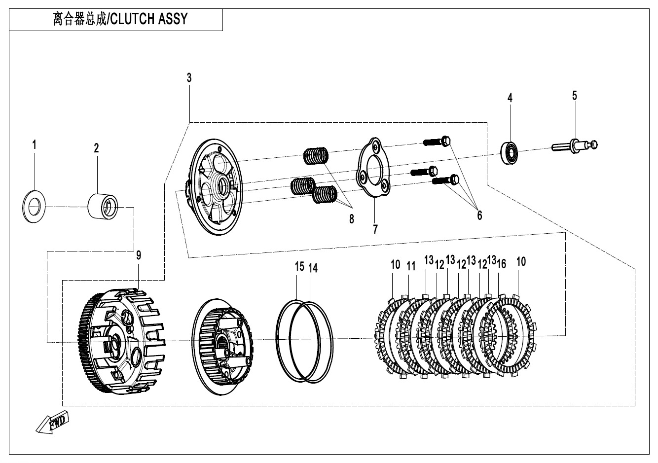 E05-C - CLUTCH(SLIPPING CLUTCH - VAVE)