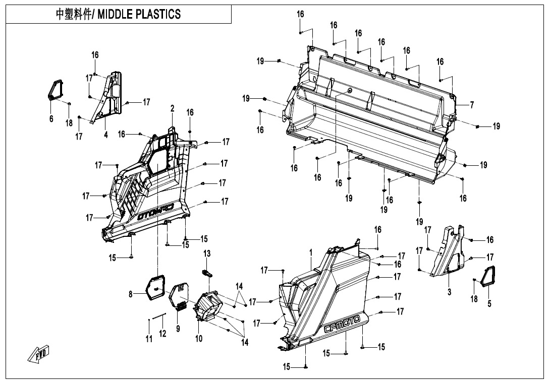F04-4 - MIDDLE PLASTICS