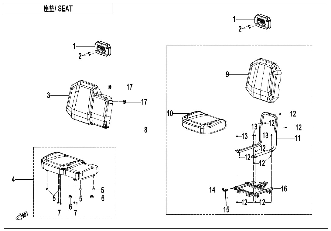 F13 - SEAT