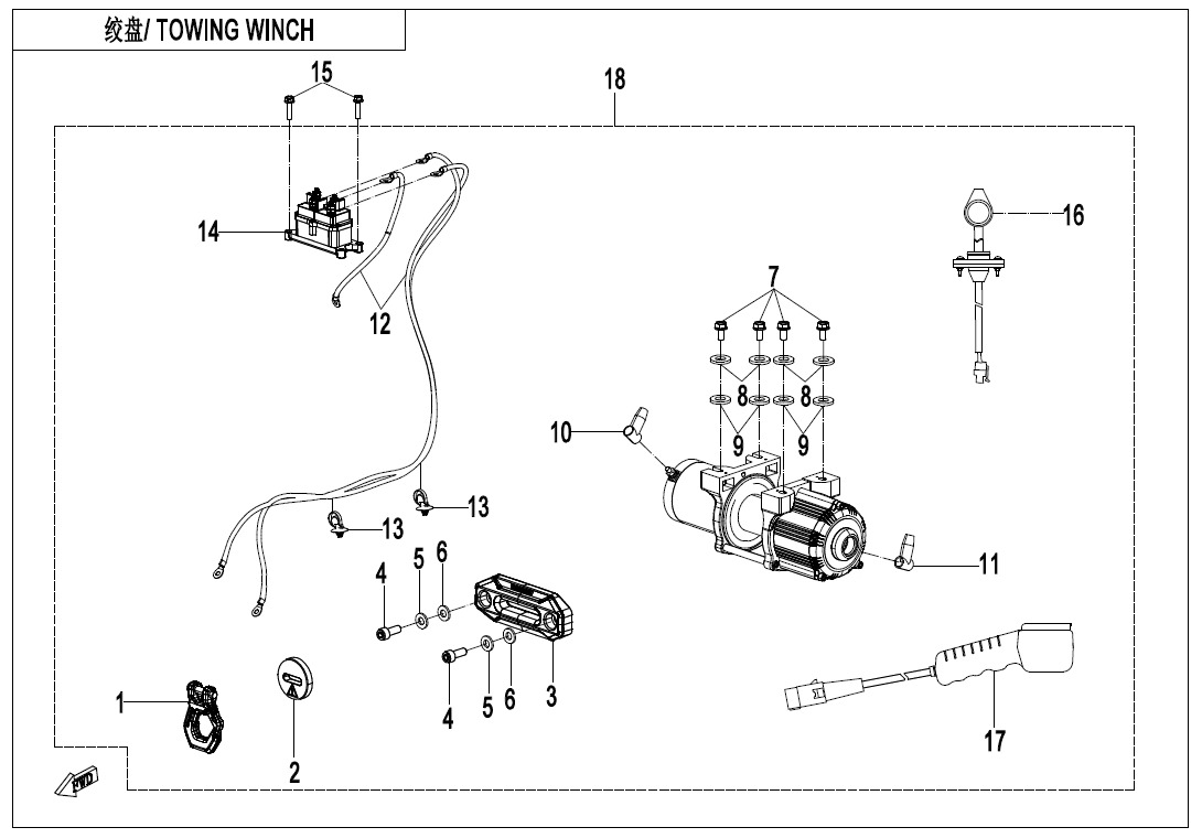 F15-2 - TOWING WINCH