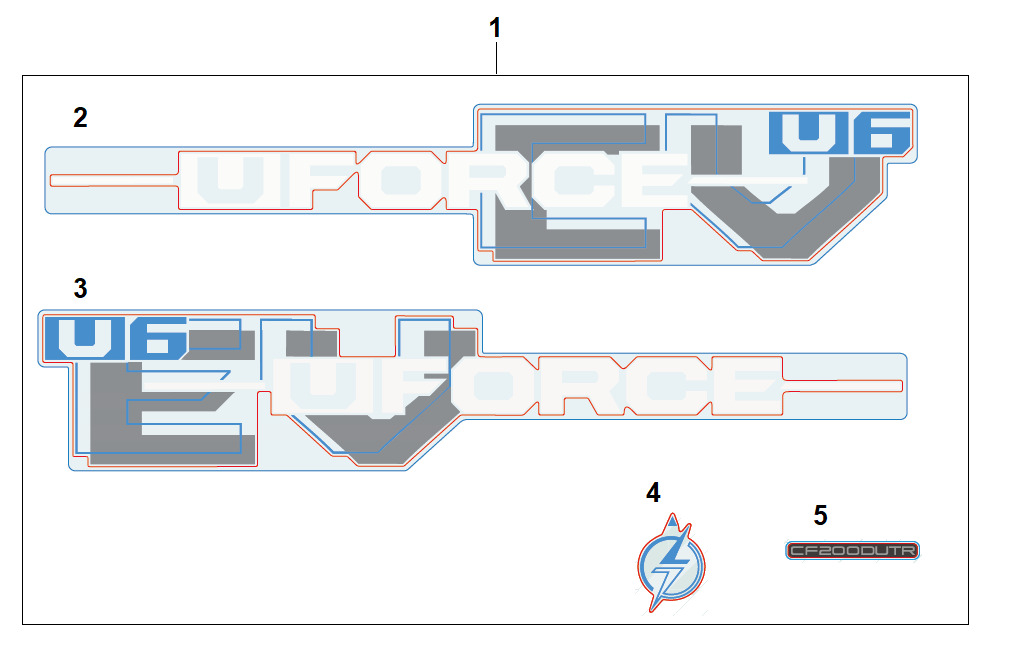 F19-1-A - DECAL KITS(METALLIC GERY)