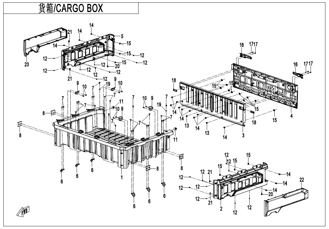 F22-1 - CARGO BOX