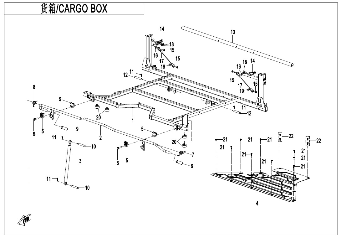 F22-2 - CARGO BOX