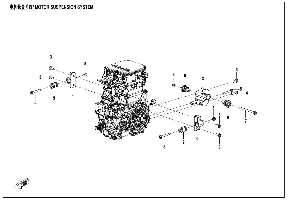F45 - MOTOR SUSPENSION SYSTEM