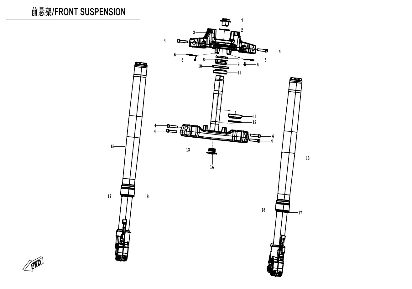 F05-1 - FRONT SUSPENSION