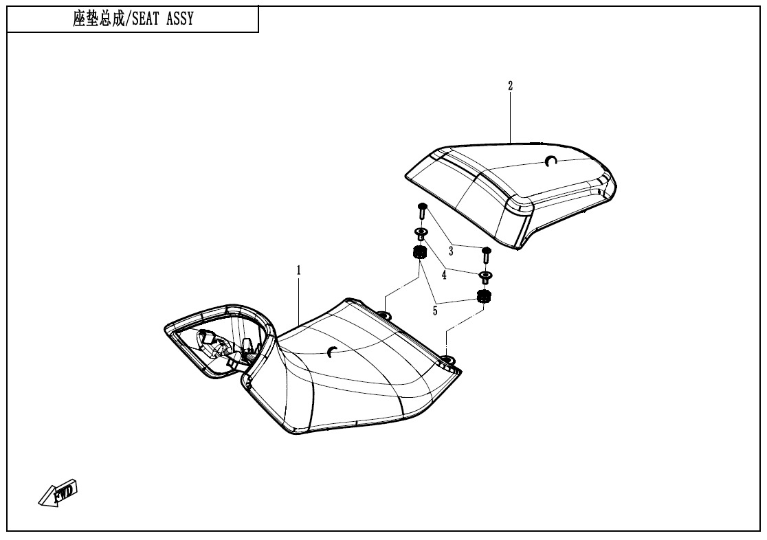F13 - SEAT ASSY