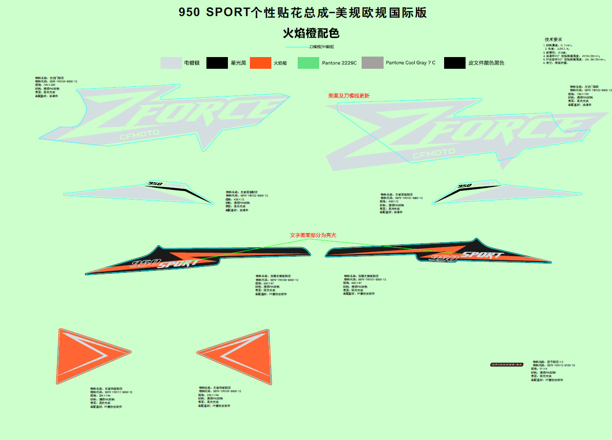 F19-1-C - DECAL(LAVA ORANGE)