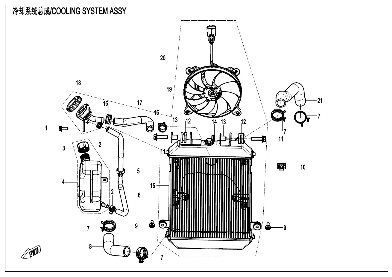 F18-V1 - COOLING SYSTEM