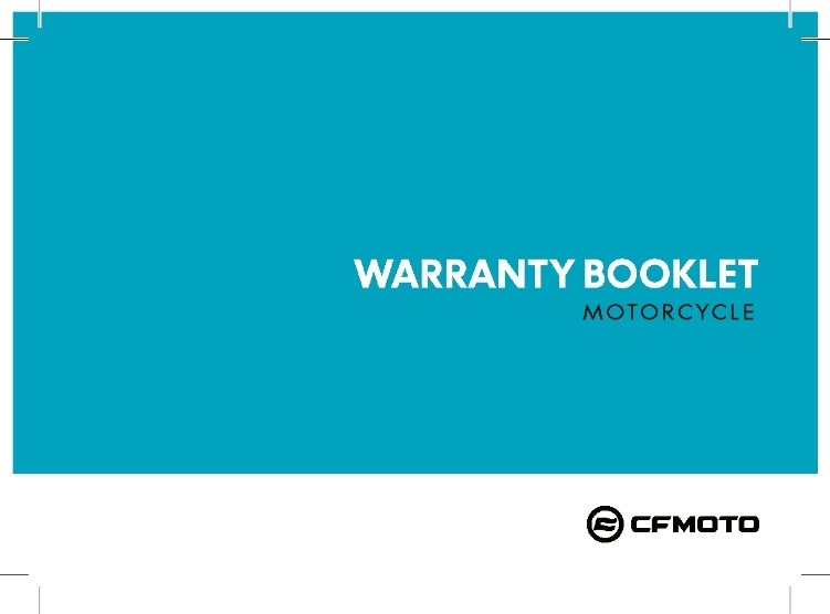 F38-C - AUSTRALIA WARRANTY CARD