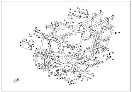 F03 - FRAME ASSY