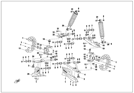 F05 - FRONT SUSPENSION