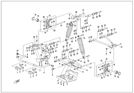 F06 - REAR SUSPENSION