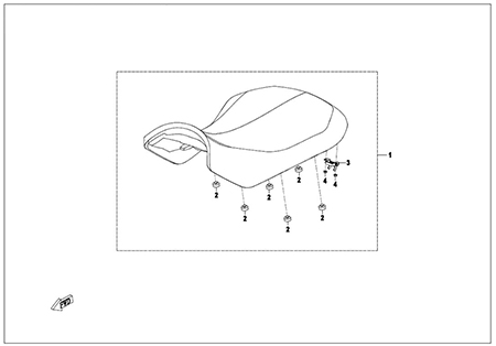 F13 - SEAT ASSY