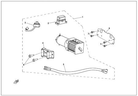 F15-3 - TOWING WINCH