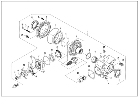 F33 - REAR AXLE