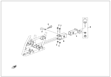 F40-B - TOWING SYSTEM (SPLIT)