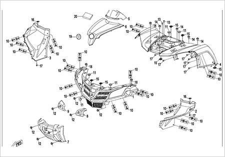 F04-1 - PLASTIC PARTS