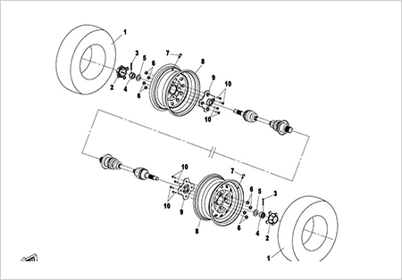 F11 - REAR WHEEL