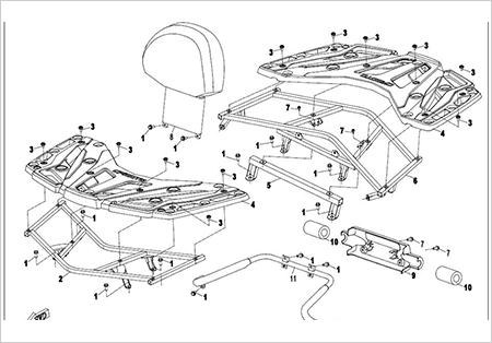 F14-B - RACK