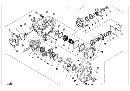 F31 - FRONT AXLE
