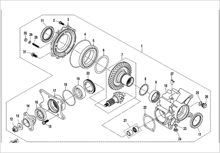 F33 - REAR AXLE