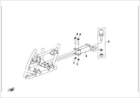 F40-A - TOWBAR (UNITARY)