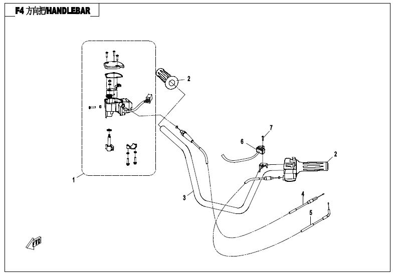 F04 - HANDLEBAR-2