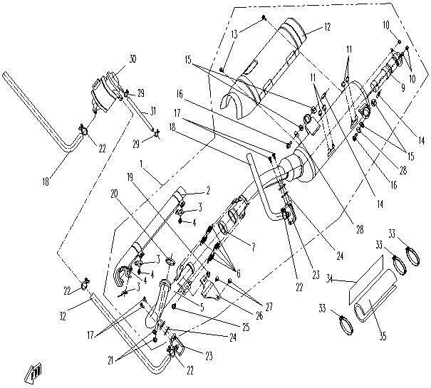 F14 - MUFFLER