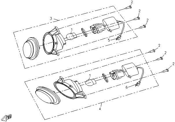 F17 - FRONT TURN LIGHT