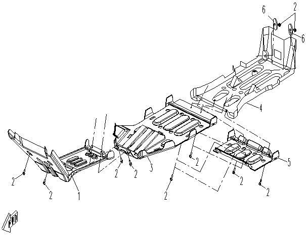 F30 - ENGINE SKID PLATE