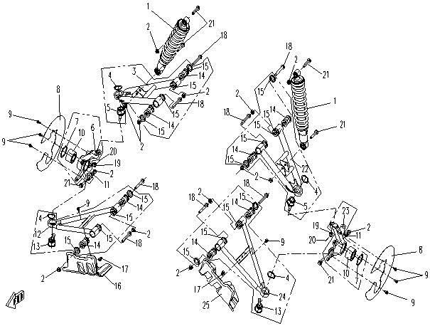 F17 - FRONT SUSPENSION