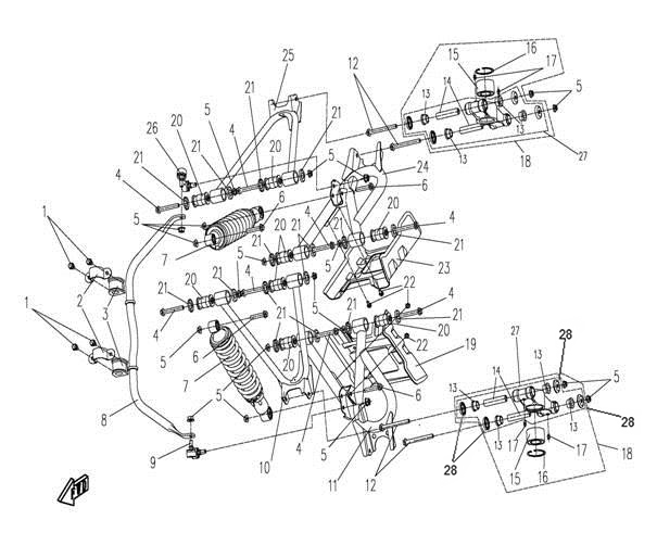 F18 - REAR SUSPENSION