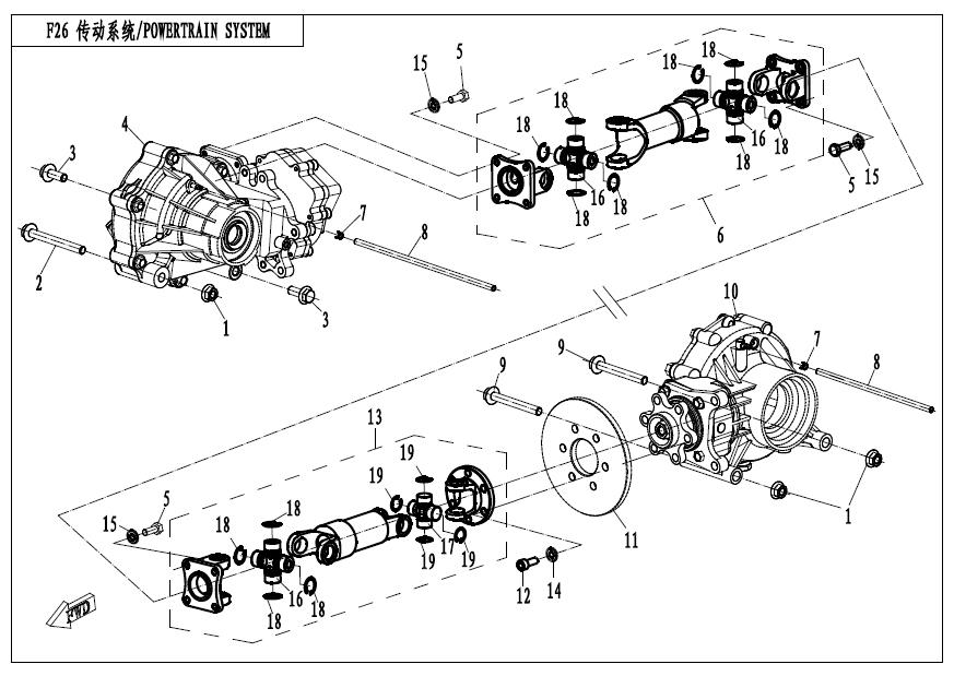 F28-1 - TRANSMISSION SYSTEM (OLD)