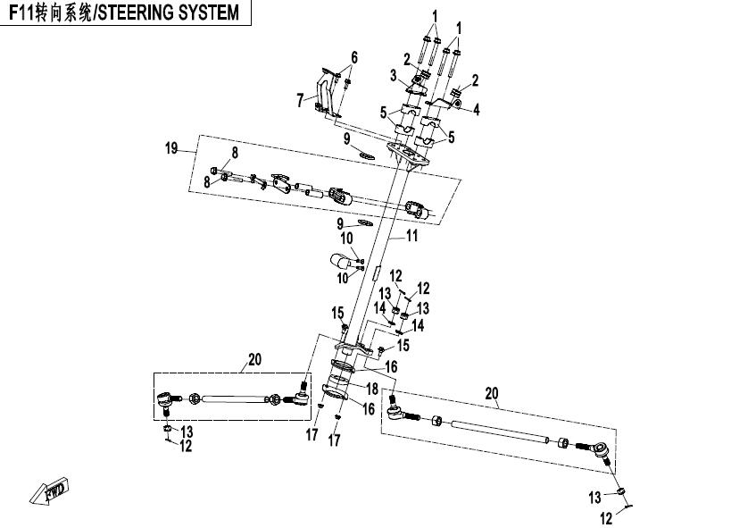 F11 - STEERING SYSTEM