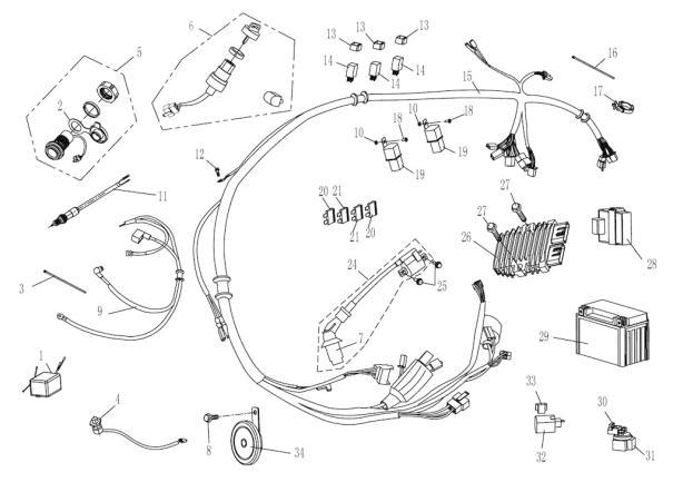 F21 - ELECTRIC SYSTEM (CARB.)