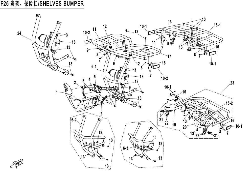 F25 - RACK&BUMPER