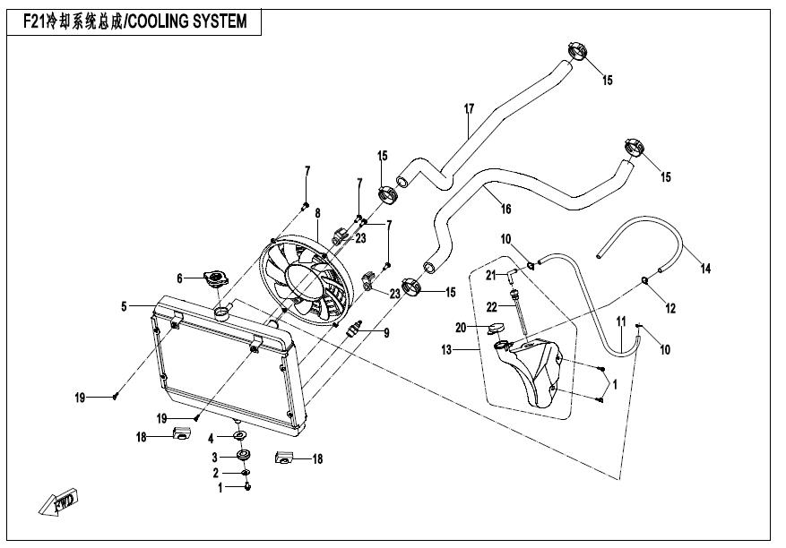 F23 - COOLING SYSTEM