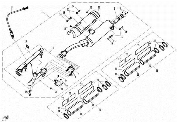 F16 - MUFFLER COMP