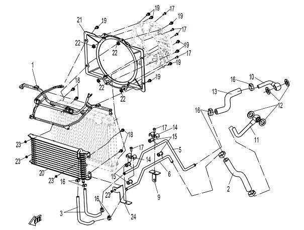 F34 - OIL COOLING SYSTEM