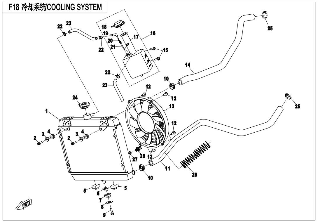 F18 - COOLING SYSTEM