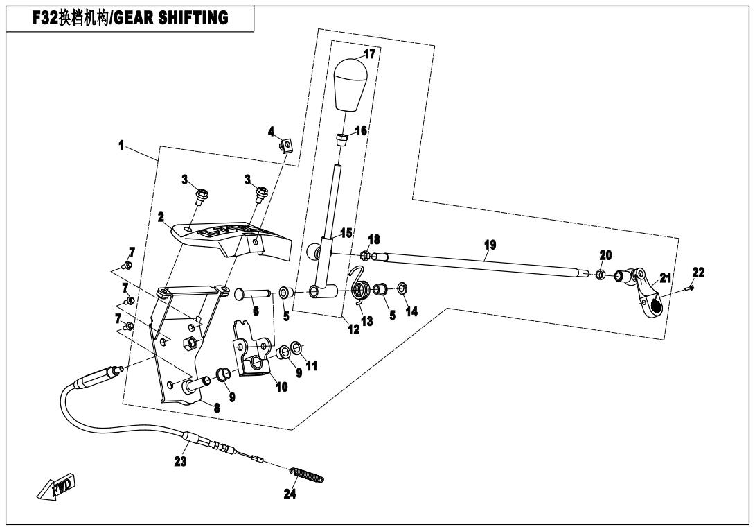 F32 - GEAR SHIFTING